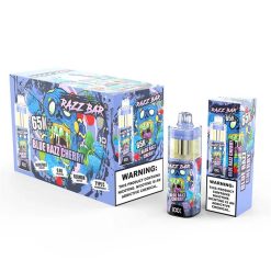08 Blue Razz Cherry Razz Bar 65K Plus 65000 Puffs Disposable Vape Wholesale