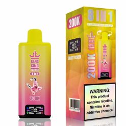 08 Triple Berry Bang King 200K Puffs 8 in 1 Disposable Vape Wholesale
