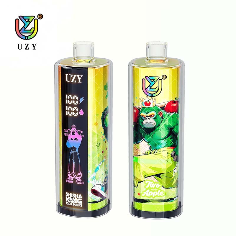 09 Two Apple UZY 120K Puffs Shisha Hoohak King Disposable Vape Wholesale