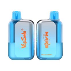 10 Peach berry Vapsolo Mars 50000 Puffs Dual Mode Disposable Vape Wholesale