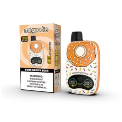 10 Sour Gummy Bear Mr.Goodie Donut 60K Puffs 2 Modes Disposable Vape Wholesale