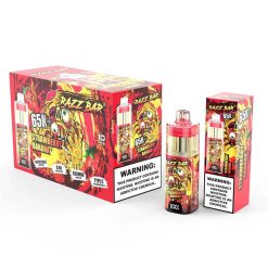 10 Strawberry Banana Razz Bar 65K Plus 65000 Puffs Disposable Vape Wholesale