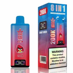 10 Watermelon Bubblegum Bang King 200K Puffs 8 in 1 Disposable Vape Wholesale