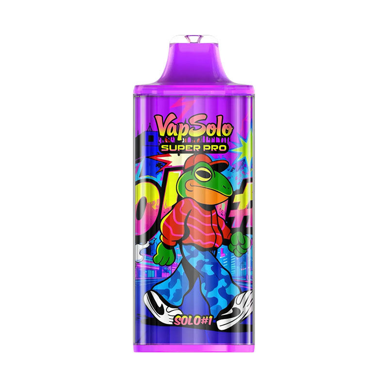12 Solo1lemon sea salt mint Vapsolo Super Pro 30000 Puffs Disposable Vape Wholesale