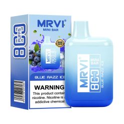 Blue Razz ice MRVI Mini Bar 800 Puffs Disposable Vape Wholesale
