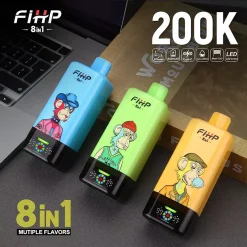 FIHP 8in1 200K Puffs 8 Flavors Disposable Vape Wholesale 1