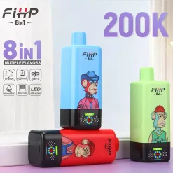 FIHP 8in1 200K Puffs 8 Flavors Disposable Vape Wholesale 3