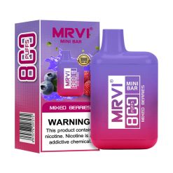 Mixed Berries MRVI Mini Bar 800 Puffs Disposable Vape Wholesale
