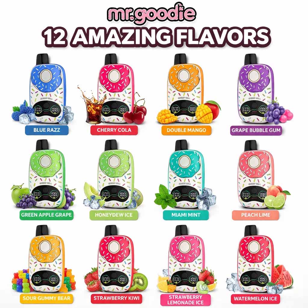 Mr.Goodie Donut 60K Puffs 2 Modes Disposable Vape Wholesale 2