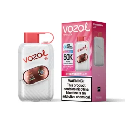 Strawberry Gum Vozol Star Click 50000 Puffs Disposable Vape Wholesale