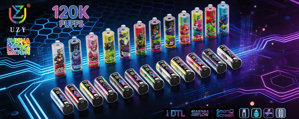 UZY 120K Puffs Shisha Hoohak King Disposable Vape Wholesale 1 UZY 120K Puffs Shisha Hoohak King Disposable Vape Wholesale 1