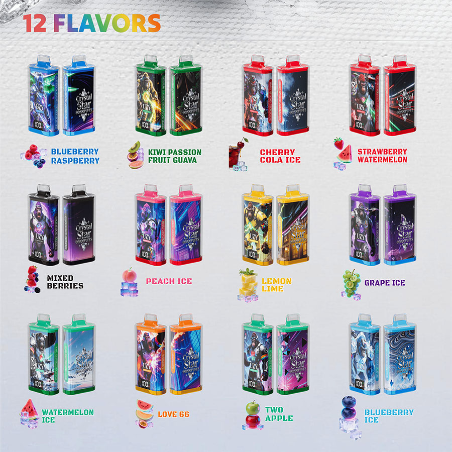 UZY Crystal Star 60K Puffs Disposable Vape Wholesale 2