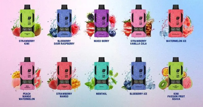 Zooy Mecha 50K 50000 Puffs Disposable Vape Wholesale 10 Flavorrs