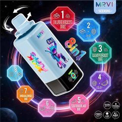 blueberry ice MRVI Seeking 160K Puffs 8 in 1 Disposable Vape Wholesale