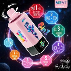 mixed berries MRVI Seeking 160K Puffs 8 in 1 Disposable Vape Wholesale