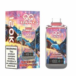 01 Blackberry Red Raspberry QQ Bang 120K Puffs Disposable Vape Wholesale