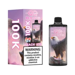 01 Peach Ice QQ Bang 100K Puffs Disposable Vape Wholesale