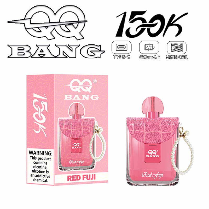 01 Red Fuji QQ Bang 150K Puffs Disposable Vape Wholesale