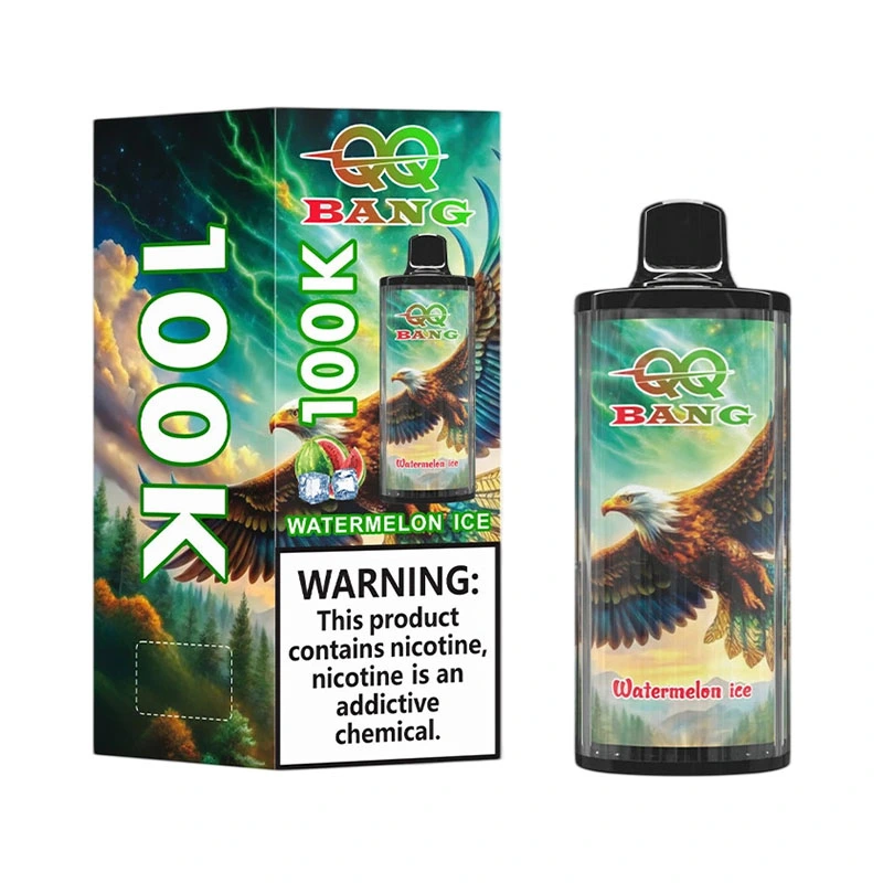 02 Watermelon Ice QQ Bang 100K Puffs Disposable Vape Wholesale