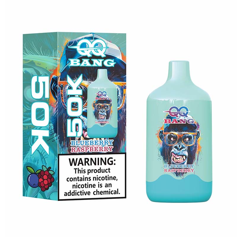 03 Blueberry Raspberry QQ Bang 50K Puffs Disposable Vape Wholesale