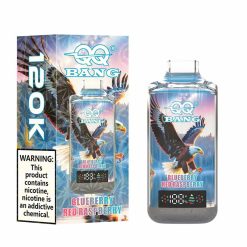03 Blueberry Red Raspberry QQ Bang 120K Puffs Disposable Vape Wholesale