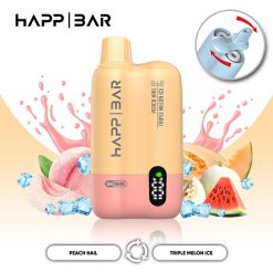 03 Triple Melon Ice HAPP BAR SH150K 150K Puffs 2 in 1 Disposable Vape Wholesale