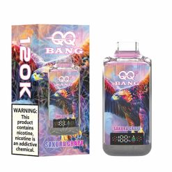 04 Sakura Grape QQ Bang 120K Puffs Disposable Vape Wholesale