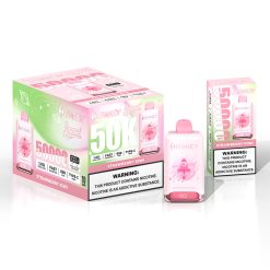 04 Strawberry Kiwi HIFANCY SPACE 50000 Puffs Disposable Vape Wholesale