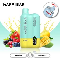 05 Mixed Berry HAPP BAR SH150K 150K Puffs 2 in 1 Disposable Vape Wholesale