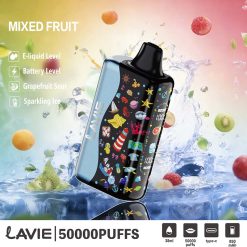 05 Mixed Fruit Lavie 50000 Puffs Sour&Ice Control Disposable Vape Wholesale