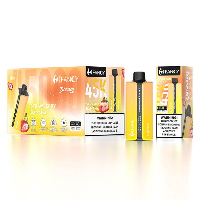 05 Strawberry Banana HIFANCY DREAM 45000 Puffs Disposable Vape Wholesale