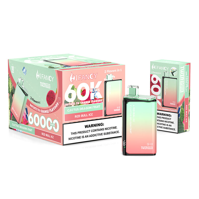07 Cactus Dragon fruit HIFANCY TWINS MAX 60000 Puffs Disposable Vape Wholesale