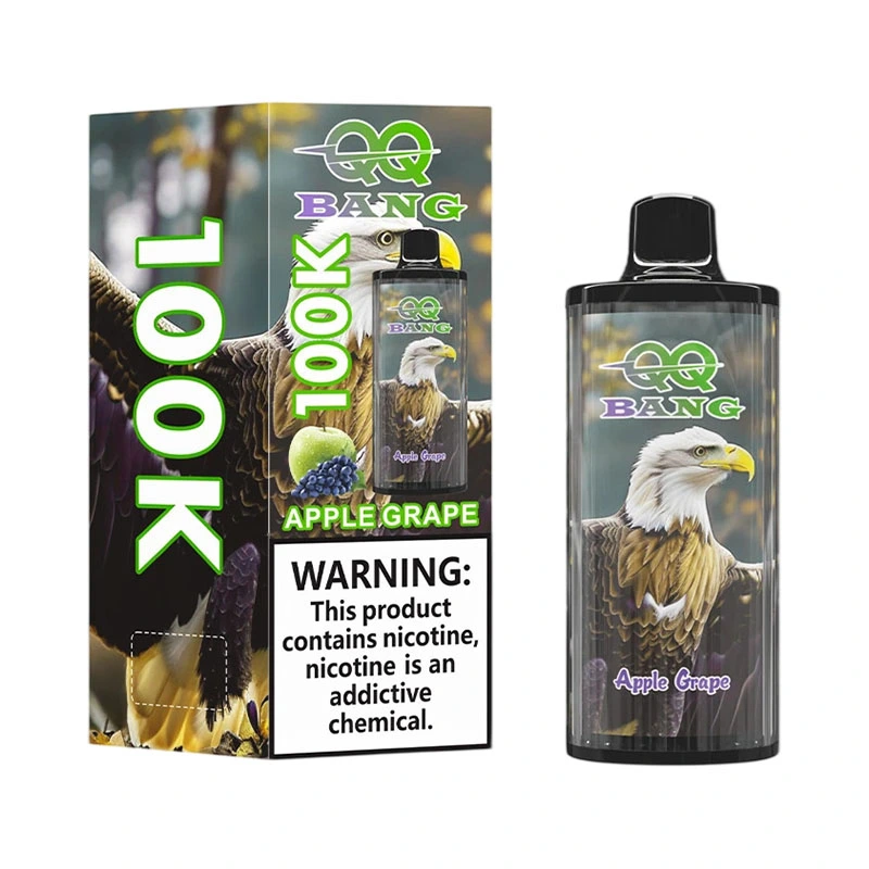 08 Apple Grape QQ Bang 100K Puffs Disposable Vape Wholesale