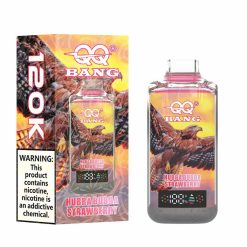 08 Hubba Bubba Strawberry QQ Bang 120K Puffs Disposable Vape Wholesale