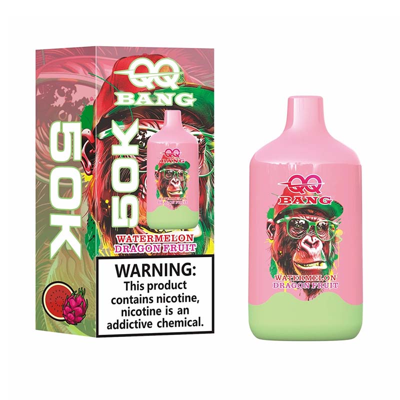 08 Watermelon Dragon Fruit QQ Bang 50K Puffs Disposable Vape Wholesale