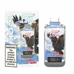 09 Blueberry Raspberry Cherry QQ Bang 120K Puffs Disposable Vape Wholesale