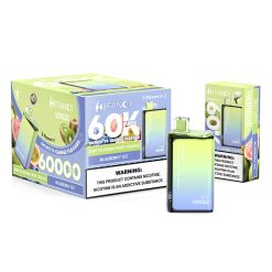 09 Kiwi Passion Fruit Guava HIFANCY TWINS MAX 60000 Puffs Disposable Vape Wholesale