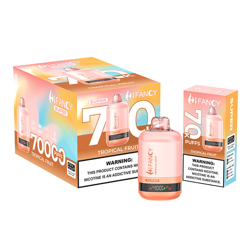09 Tropical Fruit HIFANCY SUPER 70000 Puffs Disposable Vape Wholesale
