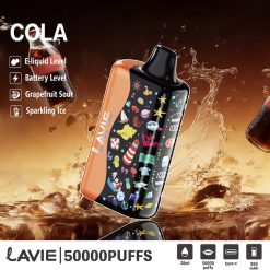 10 Cola Lavie 50000 Puffs Sour&Ice Control Disposable Vape Wholesale