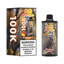 11 Strawberry Mango QQ Bang 100K Puffs Disposable Vape Wholesale