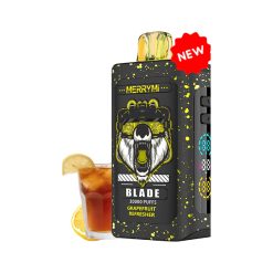 16 Grapefruit Refresher Merry Mi Blade 30000 Puffs Disposable Vape EU Warehouse