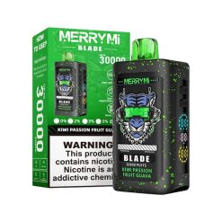 21 Kiwi Passion Fruit Guava Merry Mi Blade 30000 Puffs Disposable Vape EU Warehouse