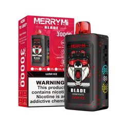 24 Lush Ice Merry Mi Blade 30000 Puffs Disposable Vape EU Warehouse