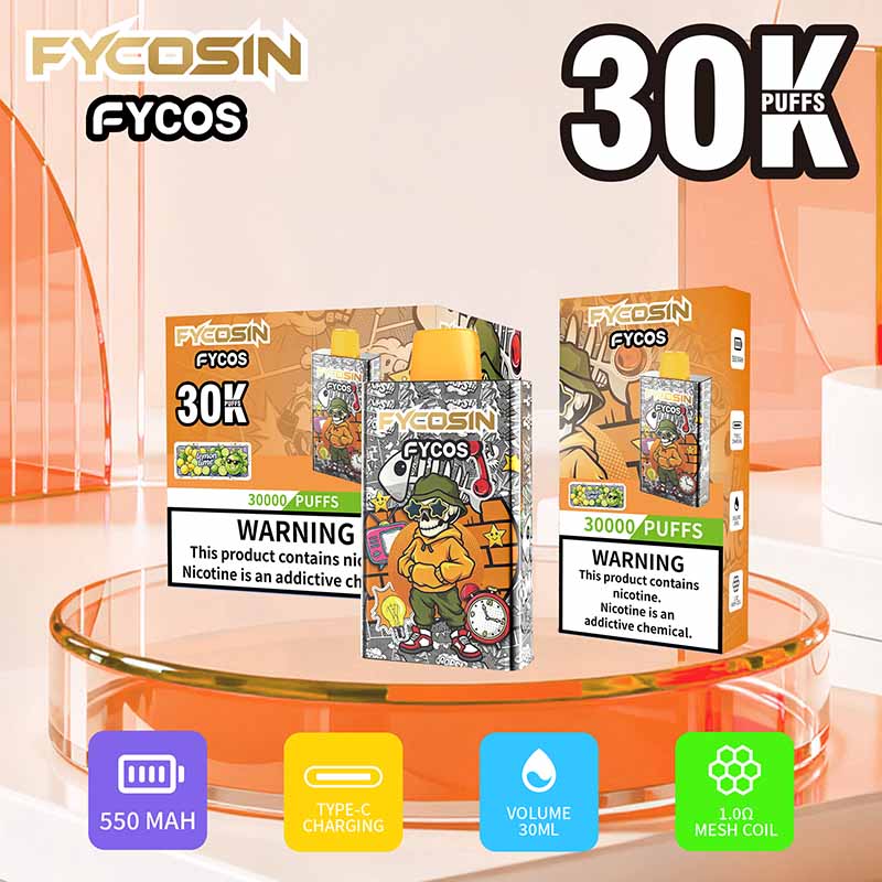FYCOS FYCOSIN 30000 Puffs Disposable Vape Wholesale 02 Lemon Lime
