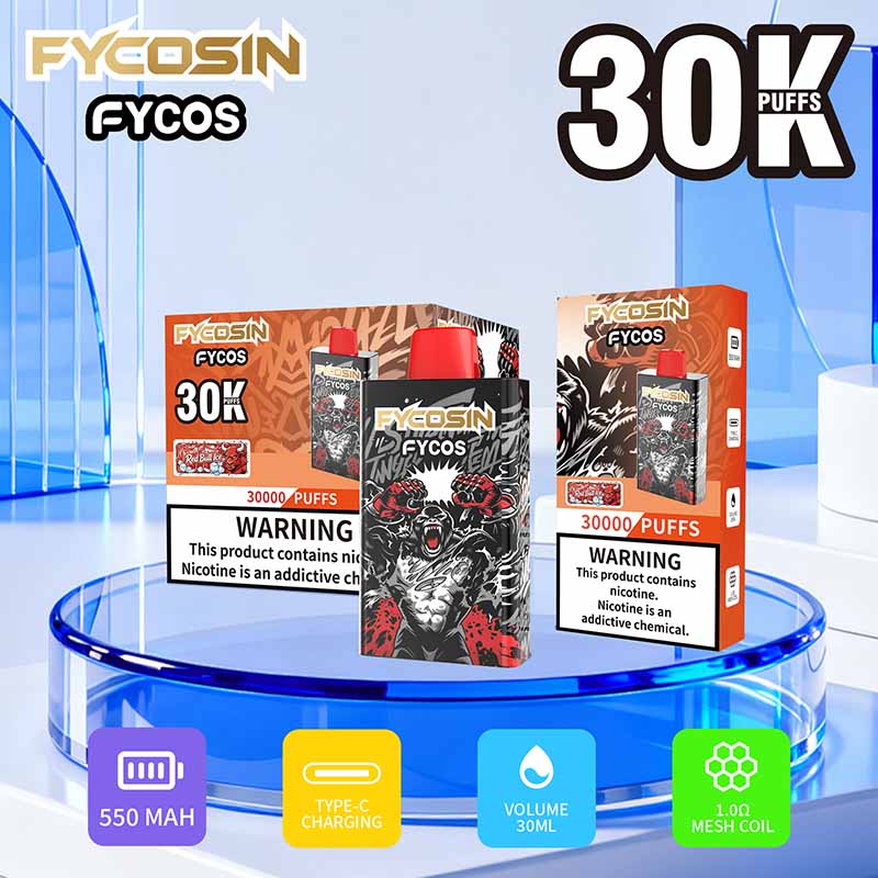 FYCOS FYCOSIN 30000 Puffs Disposable Vape Wholesale 06 Red Bull Ice