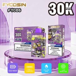 FYCOS FYCOSIN 30000 Puffs Disposable Vape Wholesale 07 Blueberry Raspberry