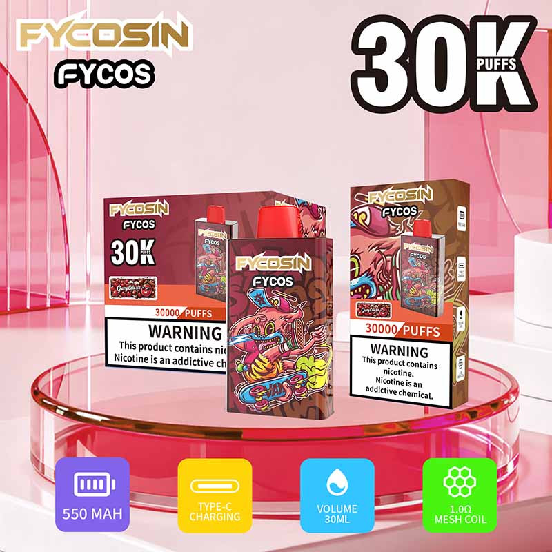 FYCOS FYCOSIN 30000 Puffs Disposable Vape Wholesale 09 Cherry Cola Ice