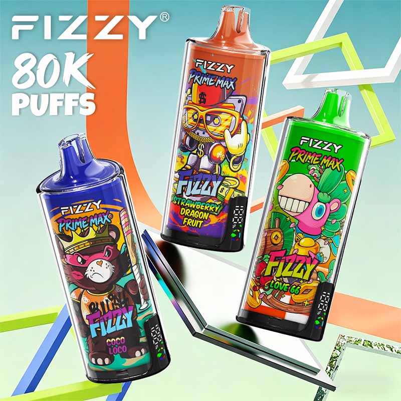 Vapeador desechable Fizzy Prime Max 80K Puffs al por mayor 7