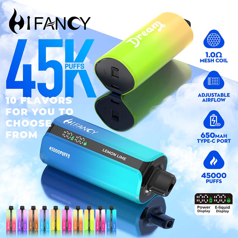HIFANCY DREAM 45000 Züge Einweg-Vape Großhandel 1