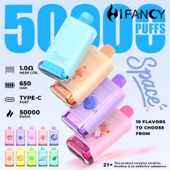 HIFANCY SPACE 50000 Puffs Disposable Vape Wholesale 1